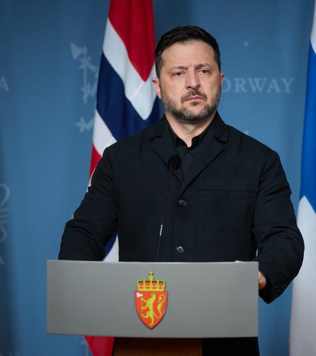 Wolodymyr Selenskyj zu Besuch in Norwegen
