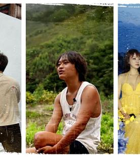 Drei junge Chines*innen beim Ausüben ihres Jobs. 