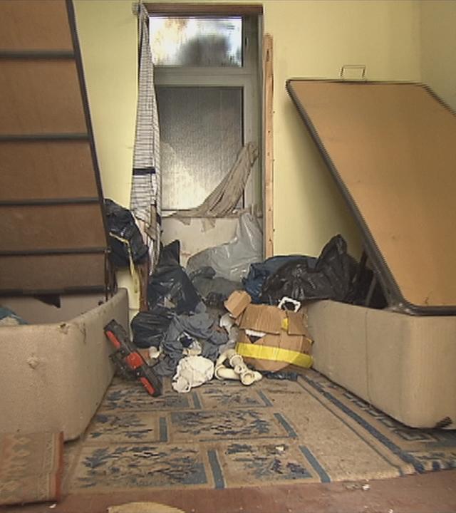 Verwahrloste Wohnung