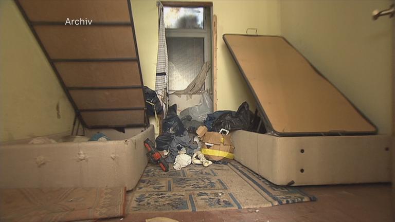 Verwahrloste Wohnung