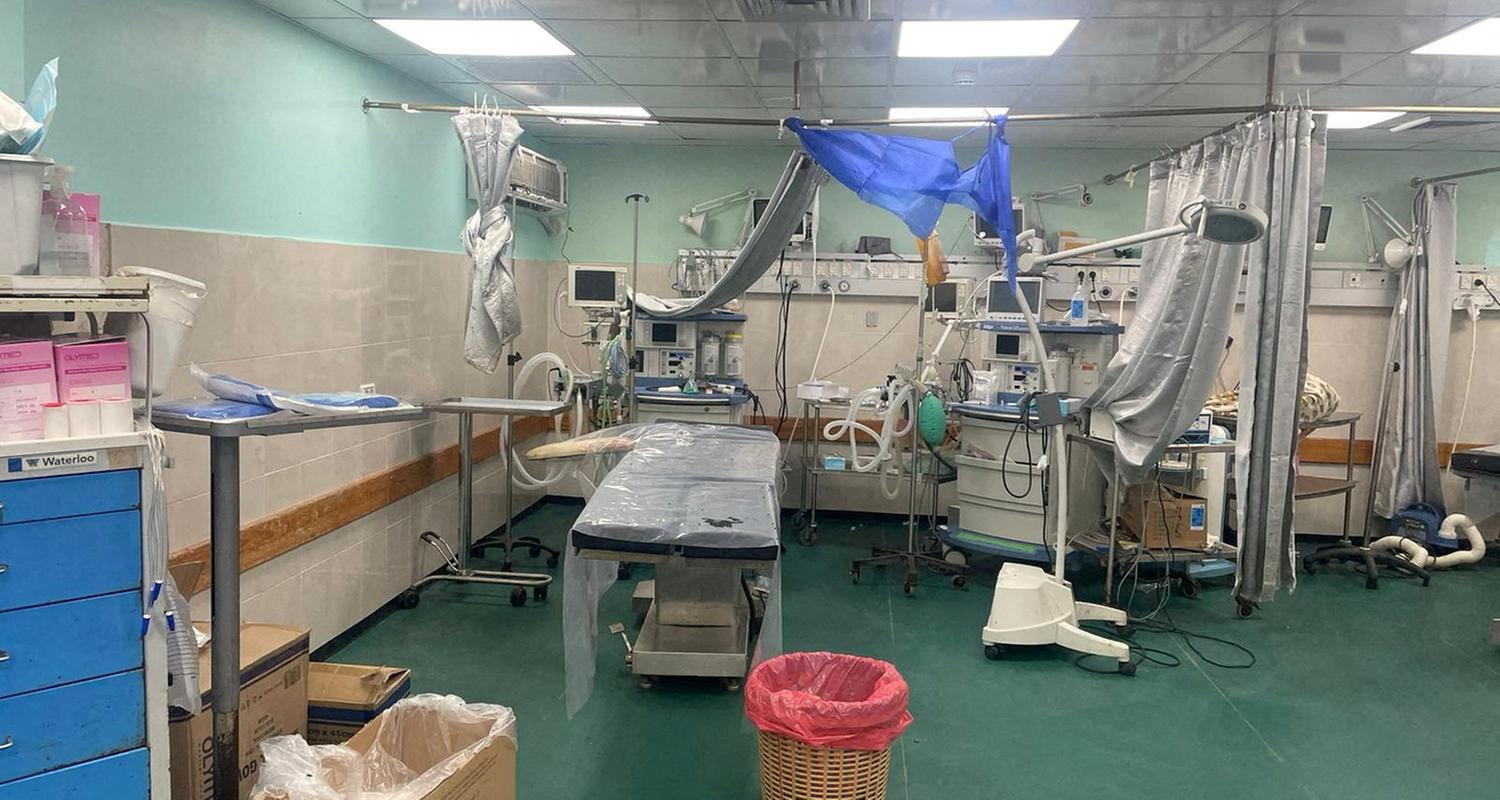 Al-Schifa Krankenhaus in Gaza City