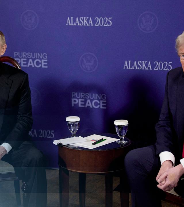 Donald Trump und Wladimir Putin.