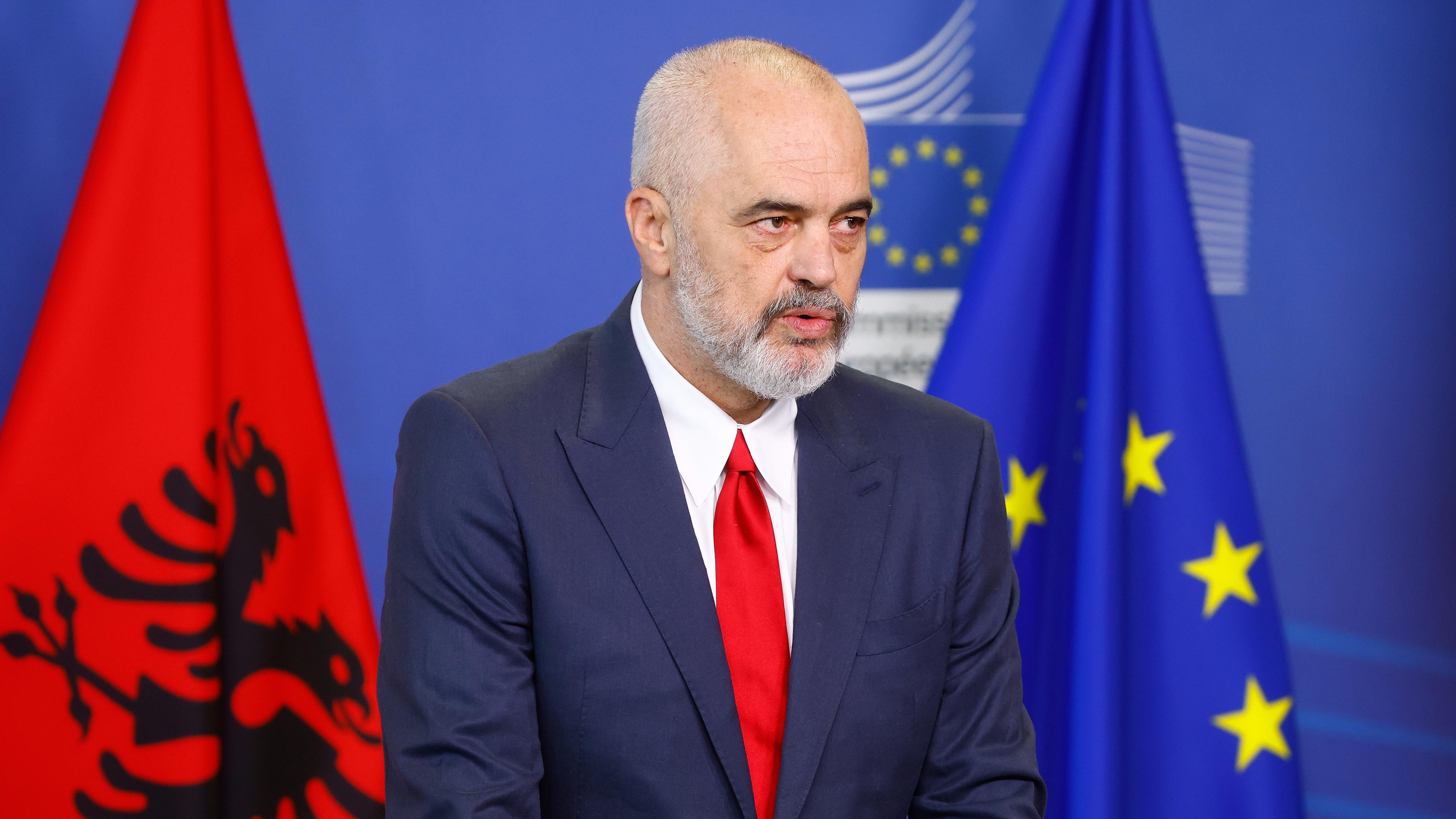 Der albanische Premierminister Edi Rama.