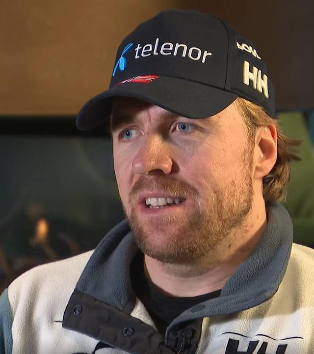 Der norwegische Skirennläufer Aleksander Aamodt Kilde im ZDF-Interview