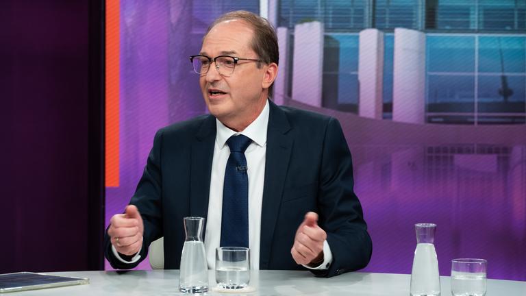 Alexander Dobrindt bei Maybrit Illner