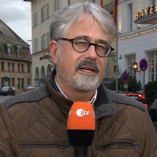 ZDF-Reporter Alexander Poel