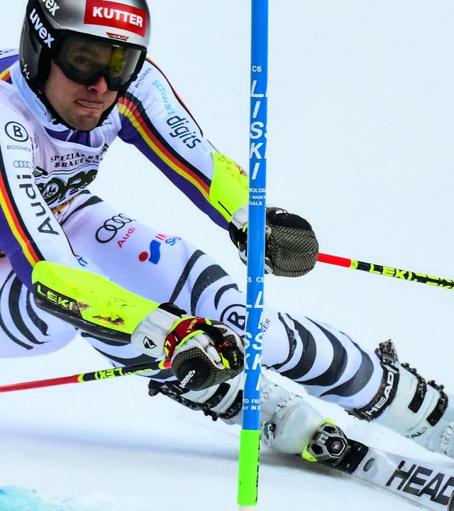 Deutschlands Alexander Schmid startet im ersten Durchgang des Riesenslaloms der Männer im Rahmen des alpinen Skiweltcups der FIS-Saison 2025/2026.