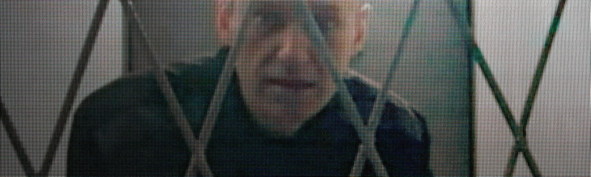 Ein Mann mit kahlgeschorenem Kopf sitzt hinter einem Gitter.