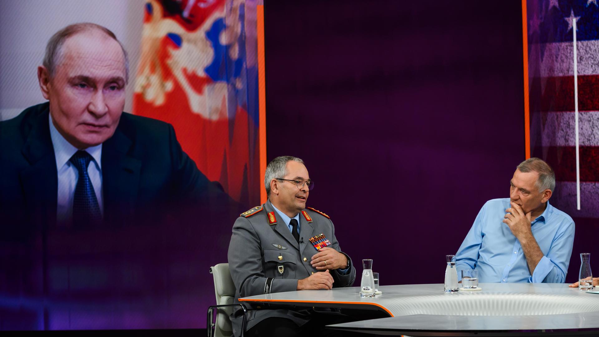 Alfons Mais bei Maybrit Illner