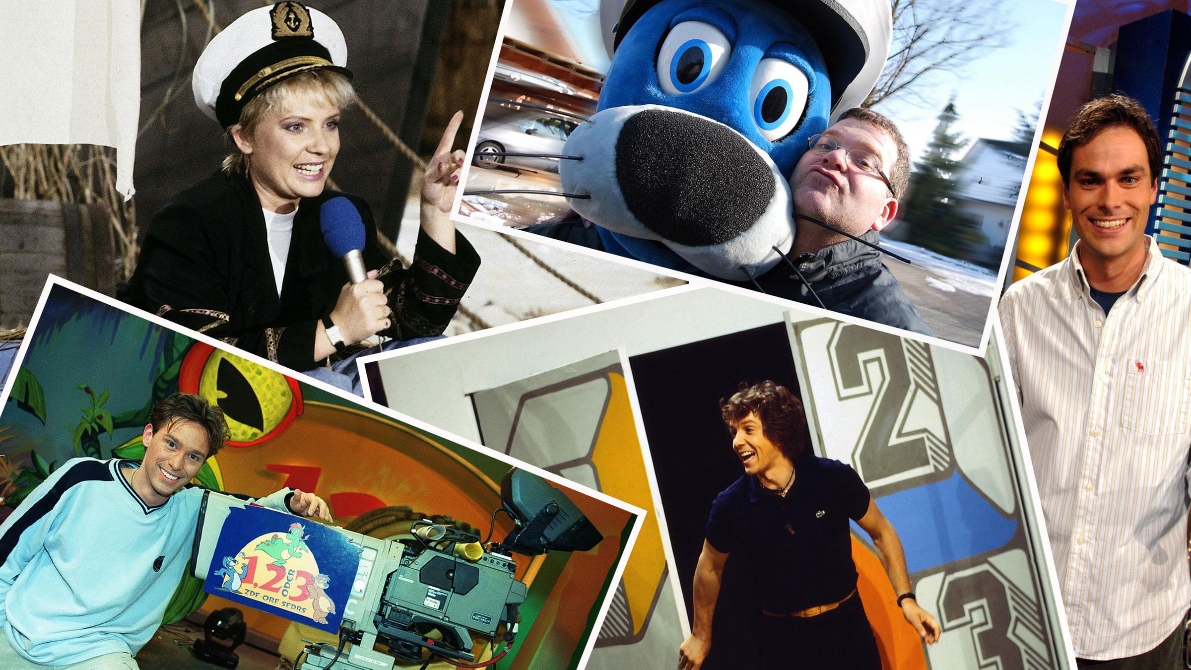 Collage mit Fotos aller 1, 2 oder 3-Moderatoren