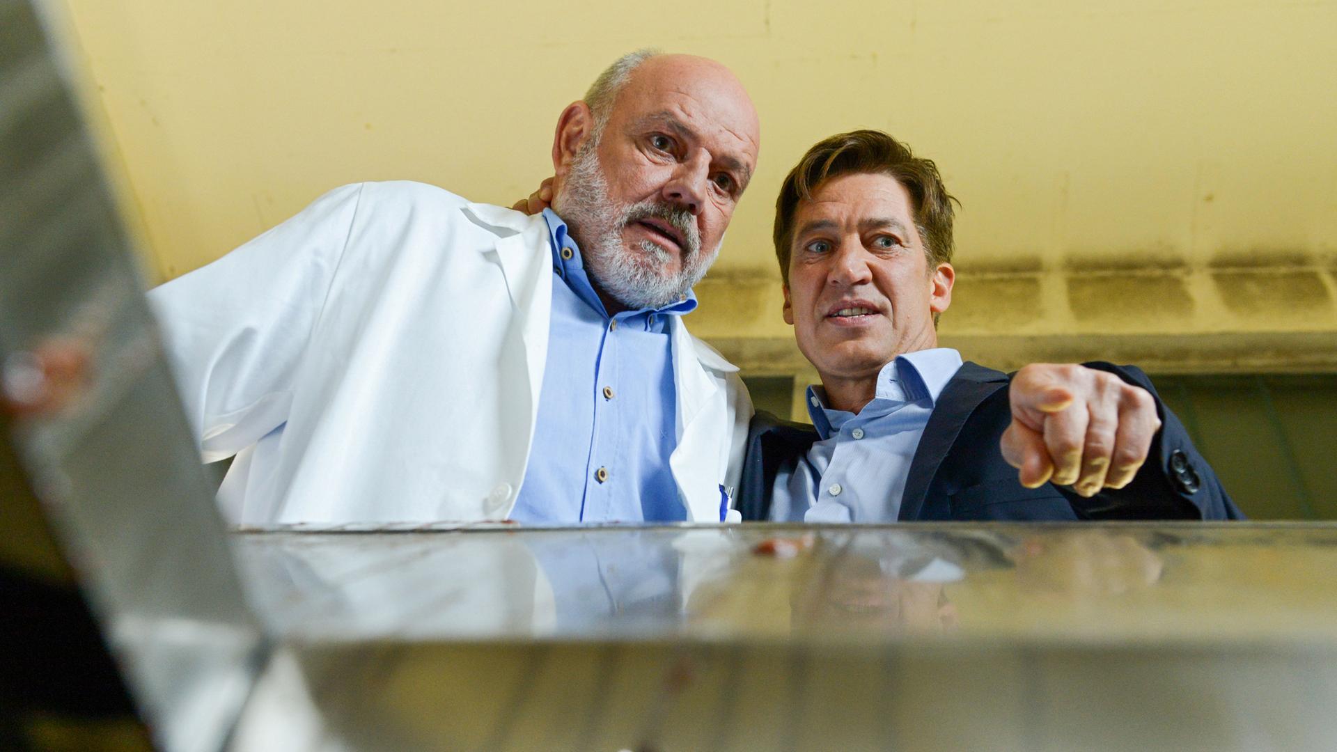 Wolfgang Böck (Anton Galba), Tobias Moretti (Nathan Weiss)