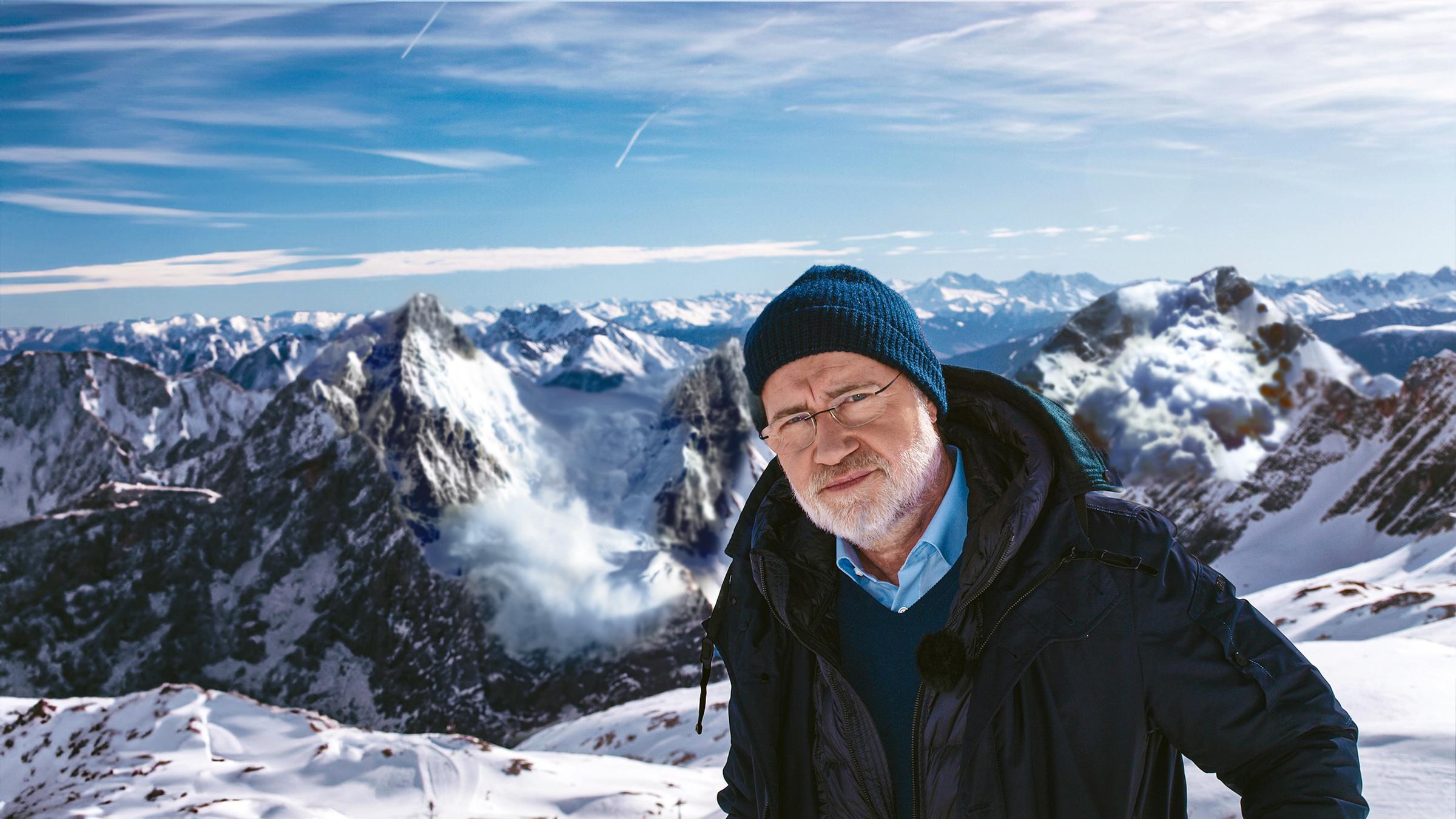 Harald Lesch auf der Zugspitze