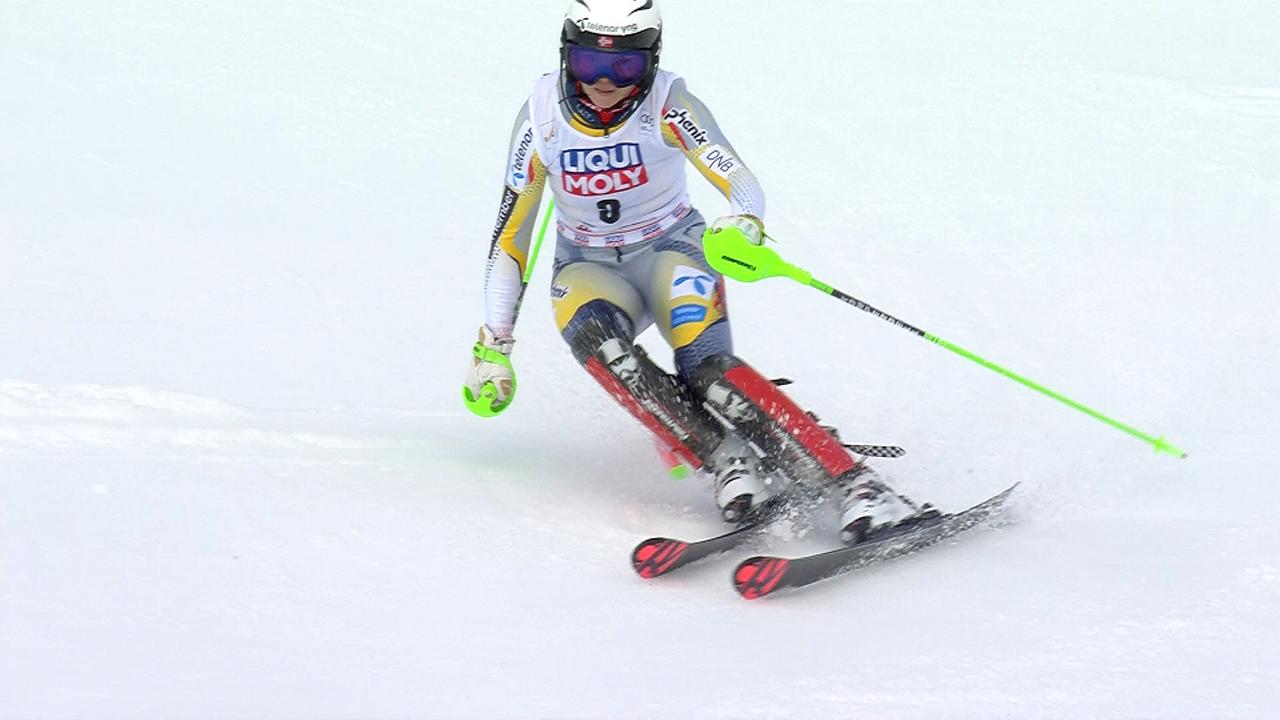 Ski Alpin - Slalom der Frauen in Are