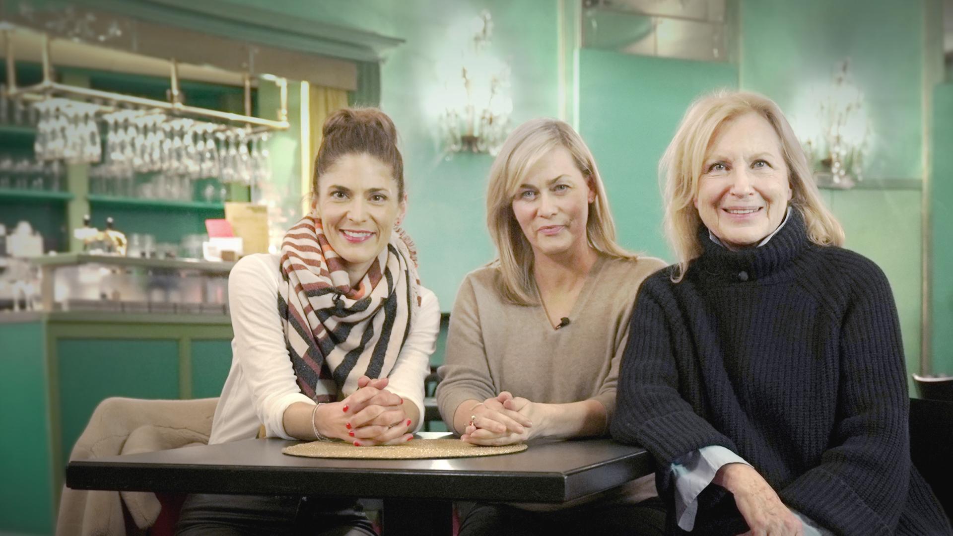 Katty Salié triffft Gesine Cukrowski und Maren Kroymann