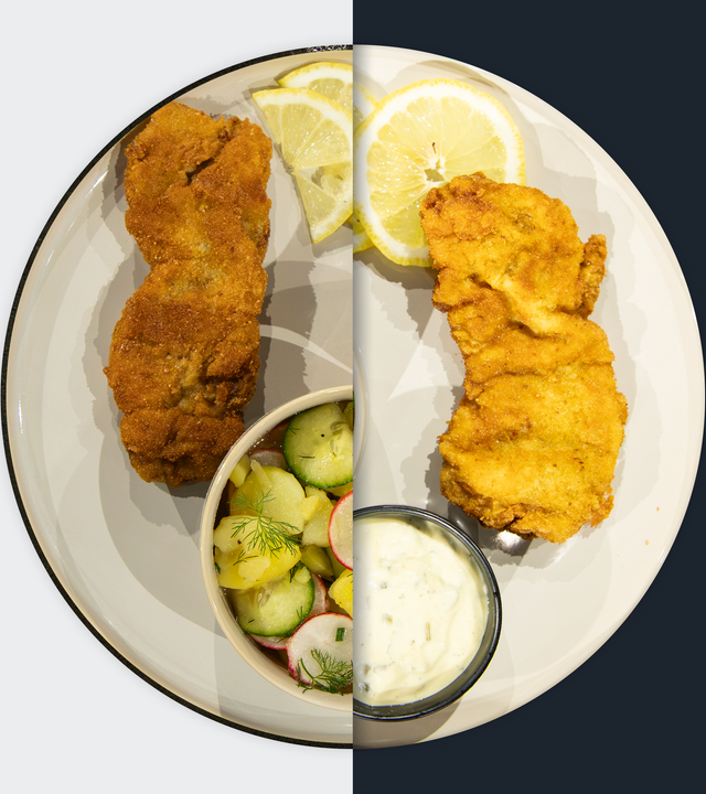 Altwiener Backfleisch mit Remouladensauce