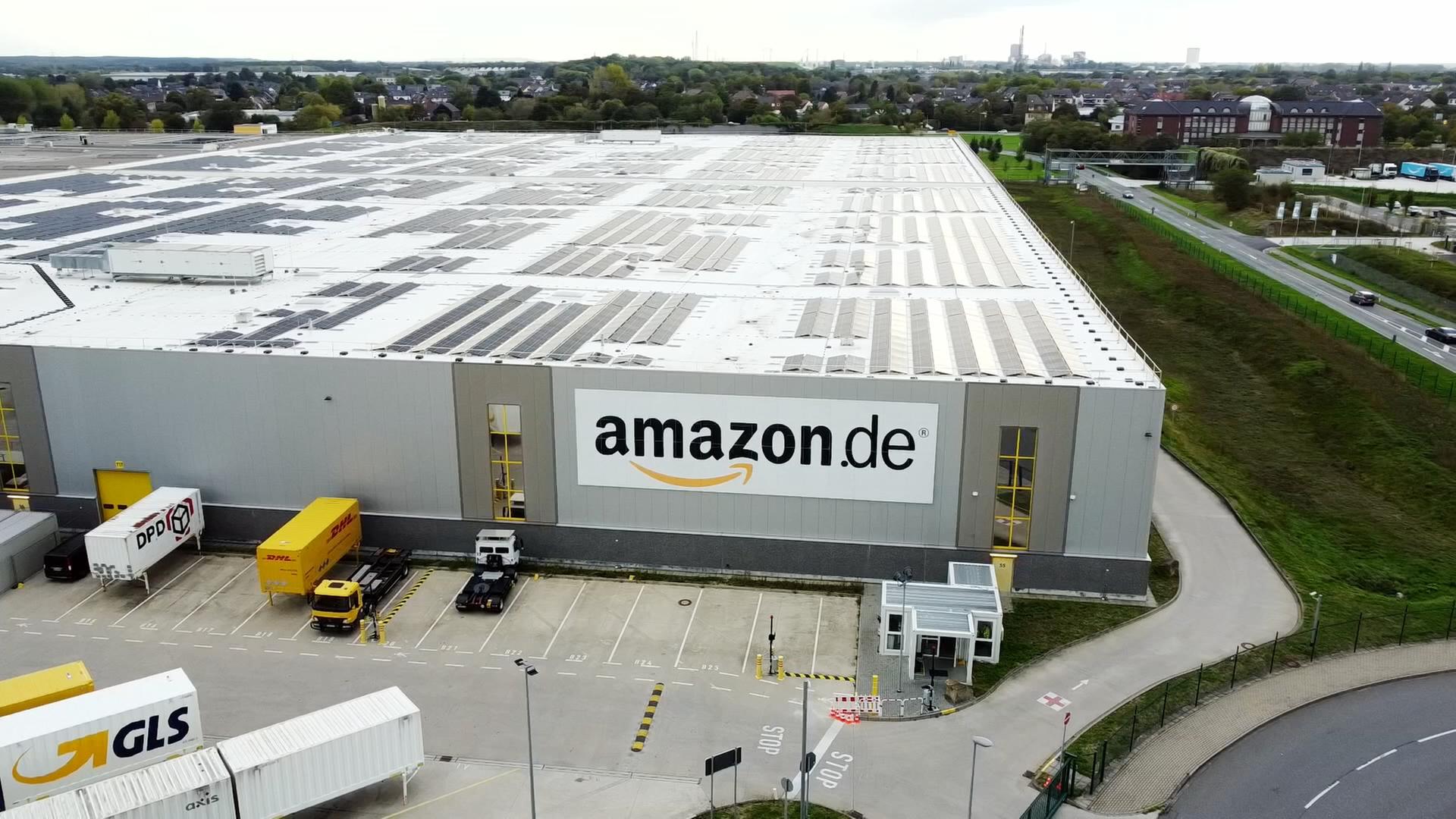 Logistikzentrum von Amazon