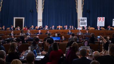 Öffentlichen Anhörung am 13.11.2019 in Washington