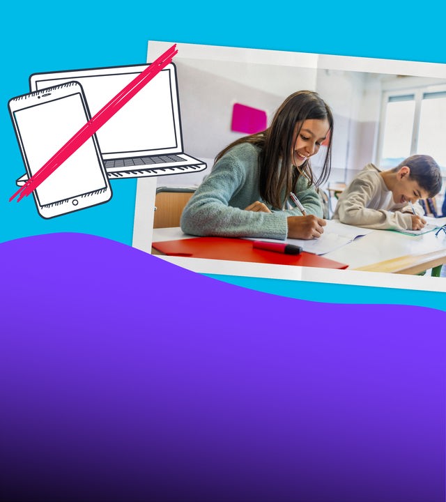 Analoge Schule Dänemark