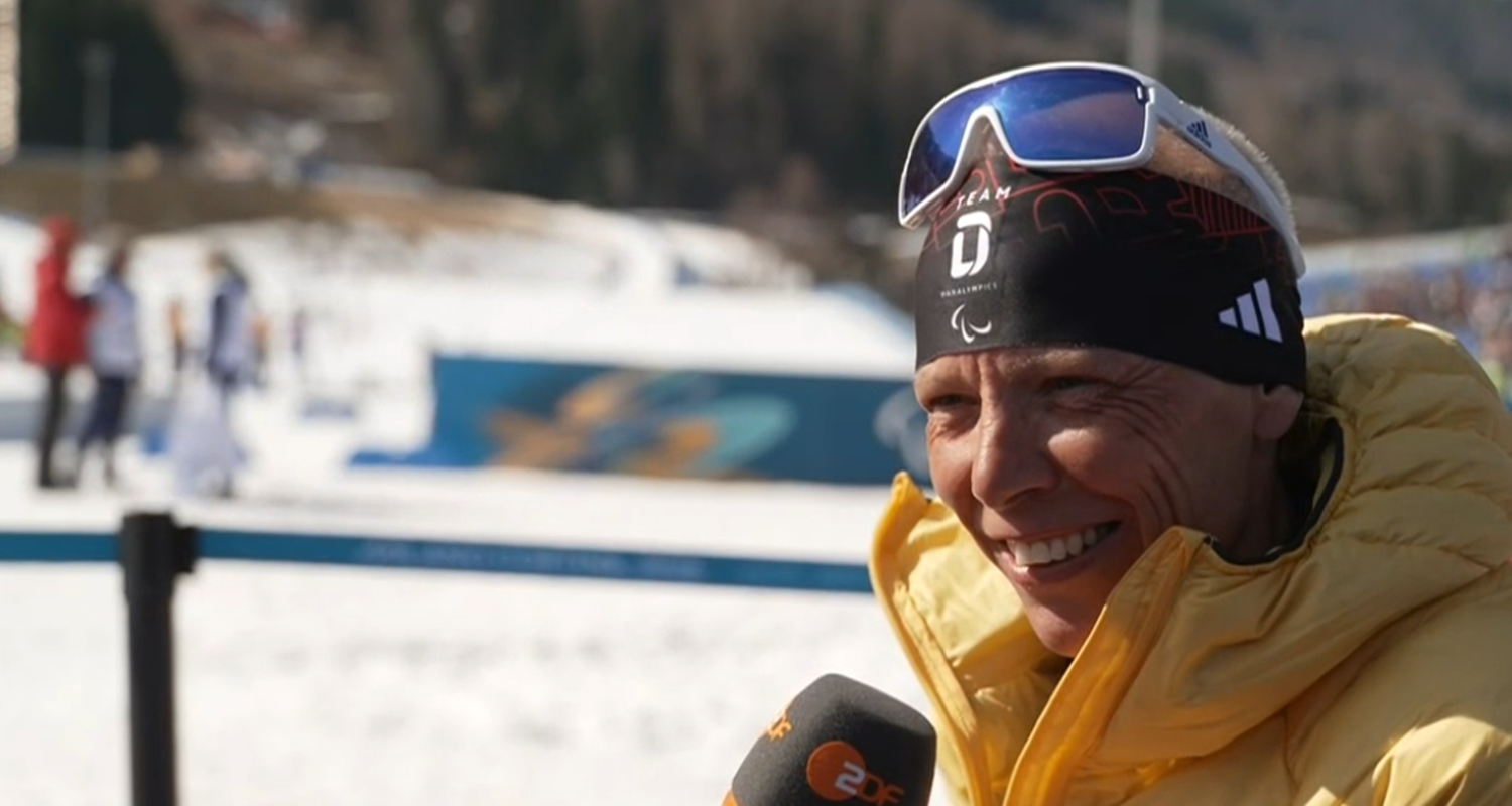 Andrea Eskau im ZDF-Interview am 08.03.2026. 