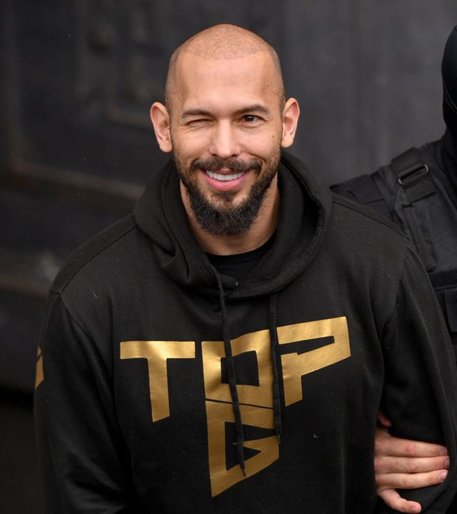 Andrew Tate bei Festnahme