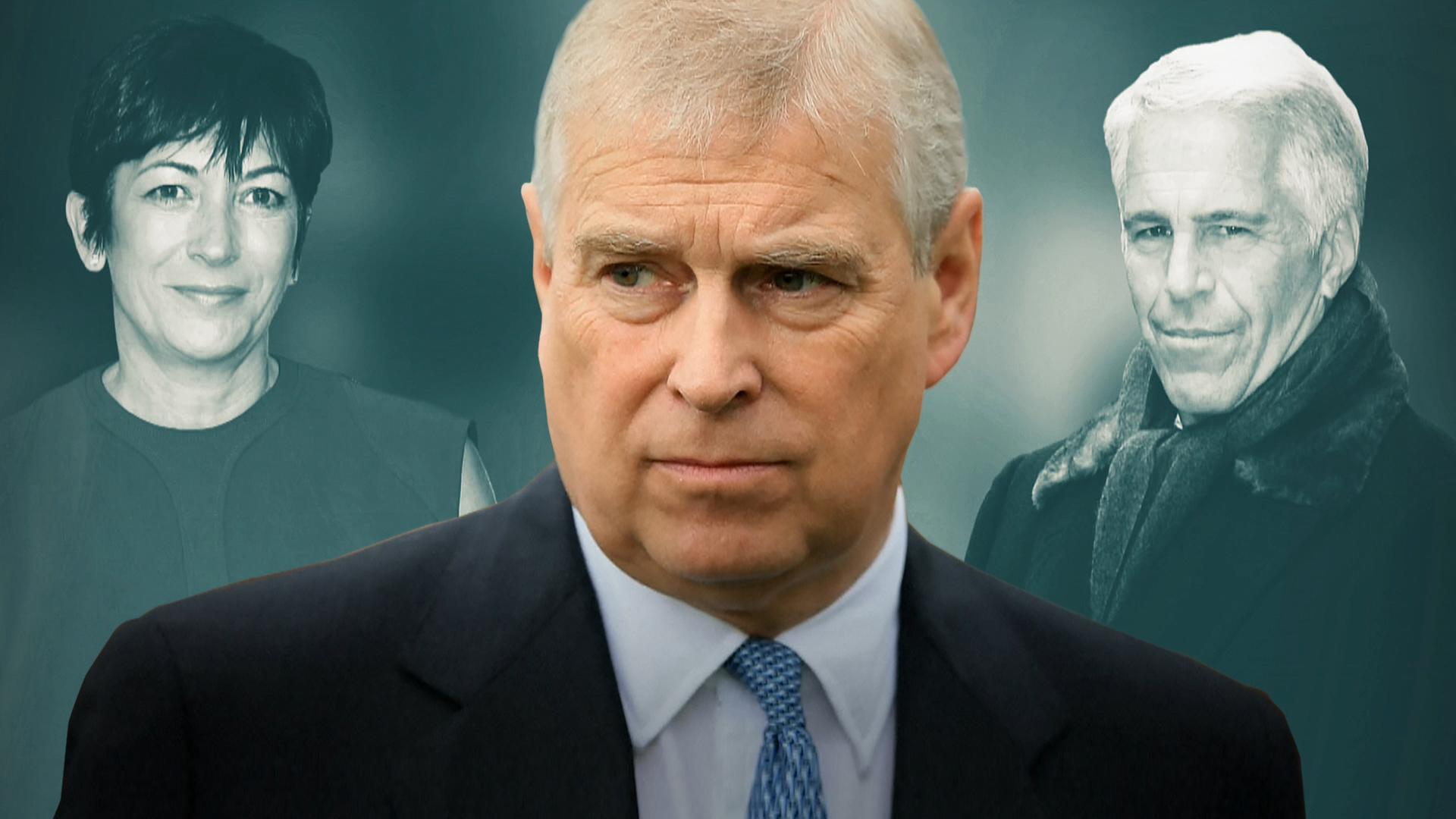Prinz Andrew, Ghislaine Maxwell und Jeffrey Epstein