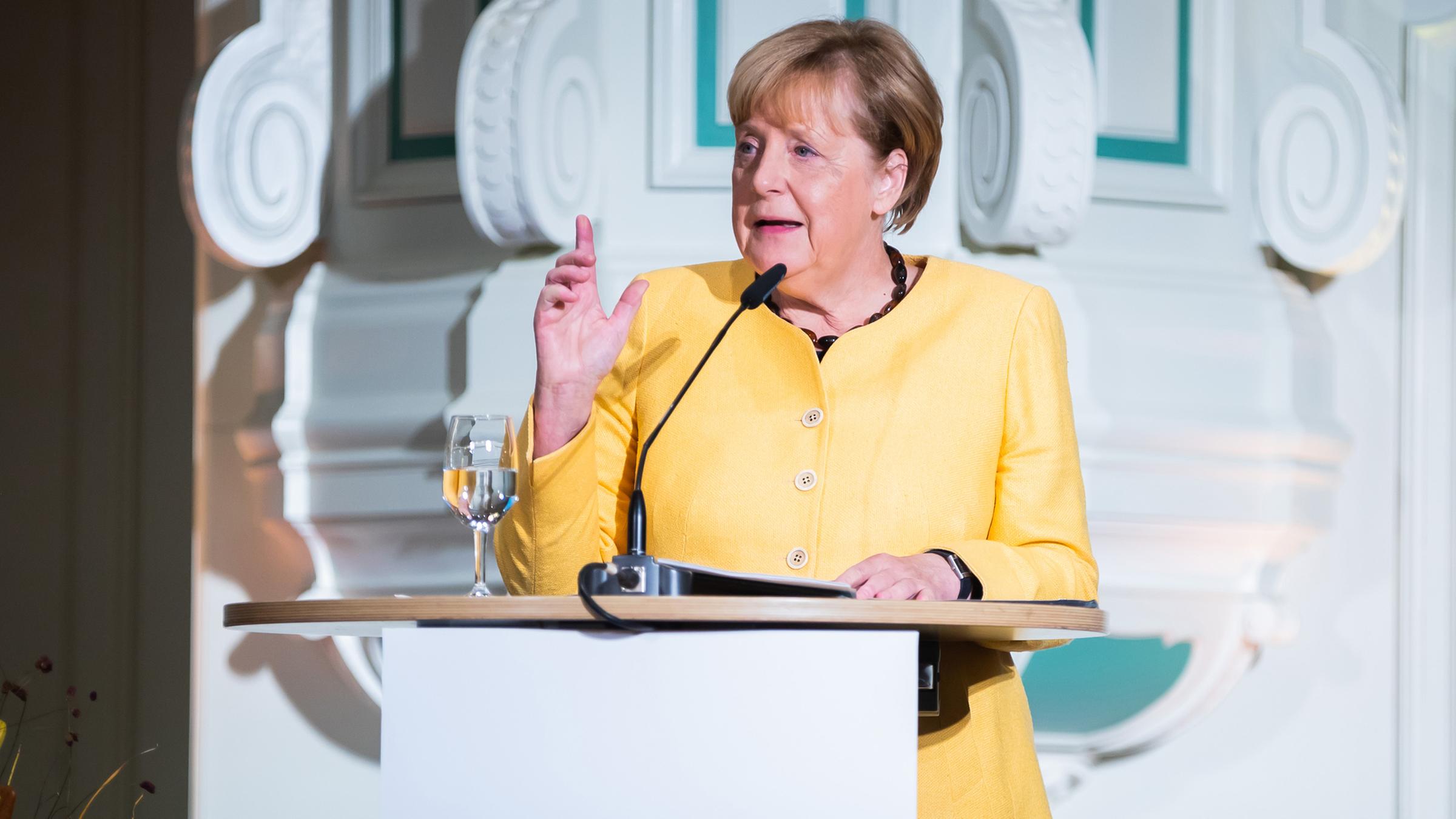 Angela Merkel am 27.09.2022 in Berlin