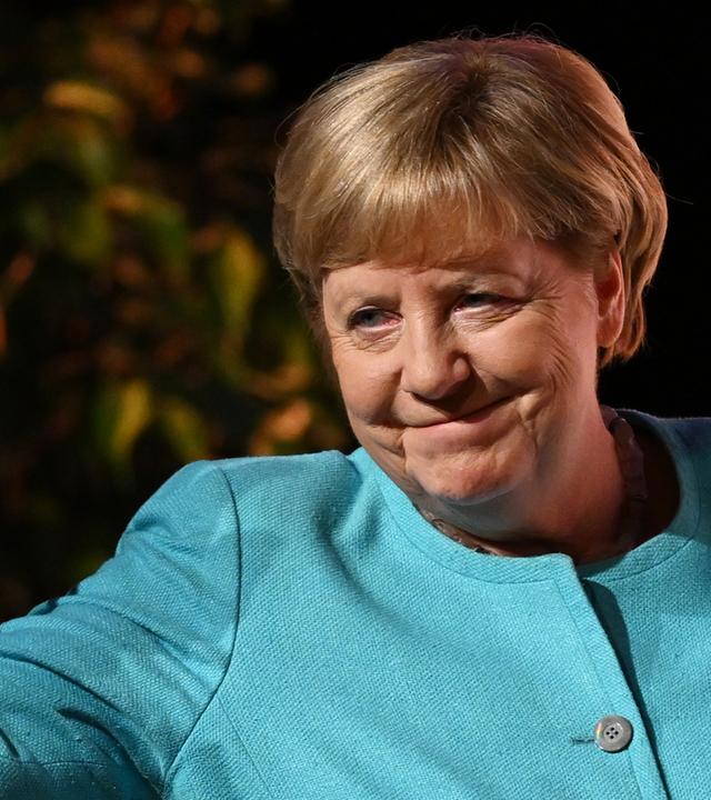Interviewveranstaltung mit Angela Merkel