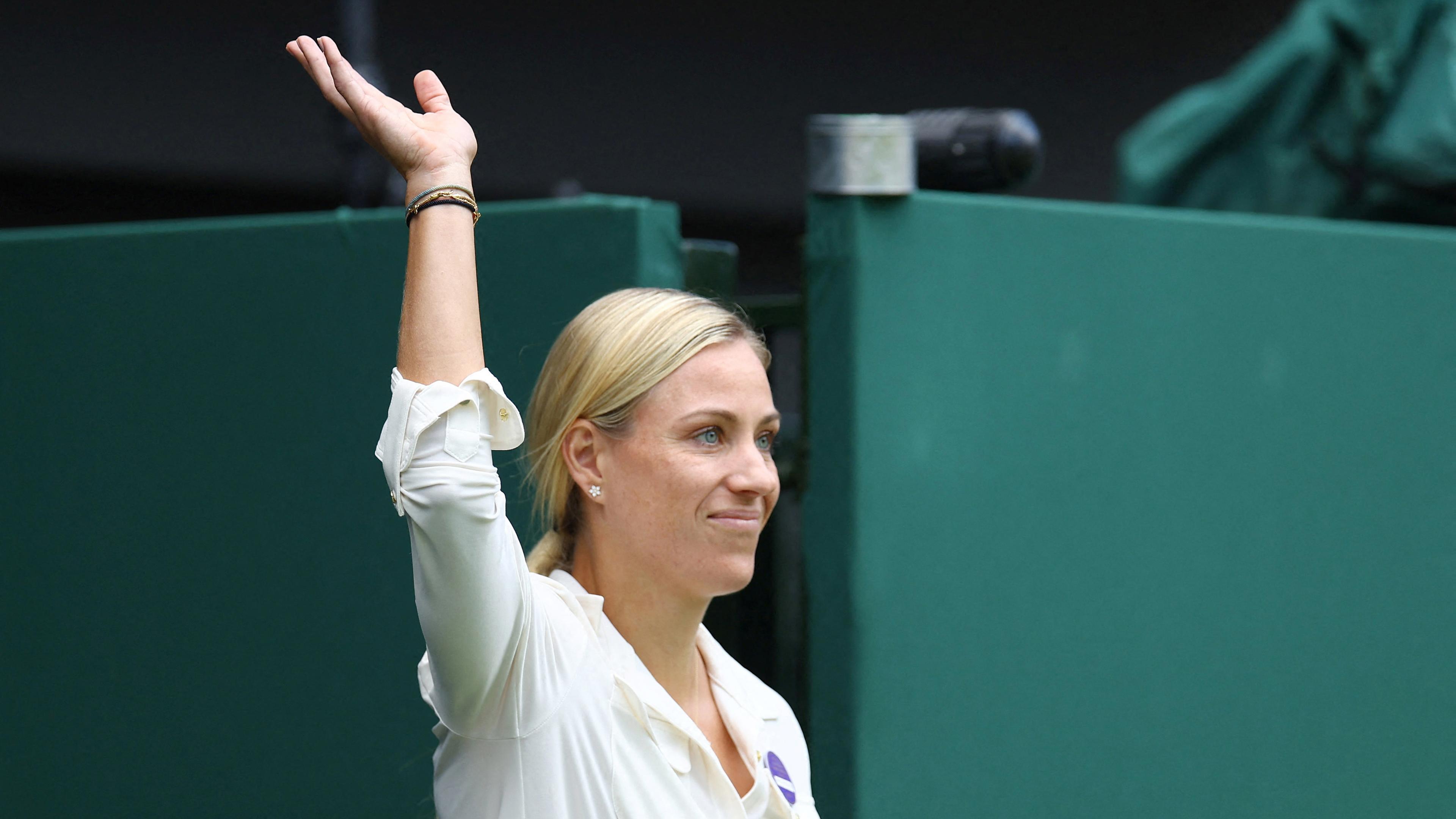 Angelique Kerber, aufgenommen am 03.07.2022 in Wimbledon