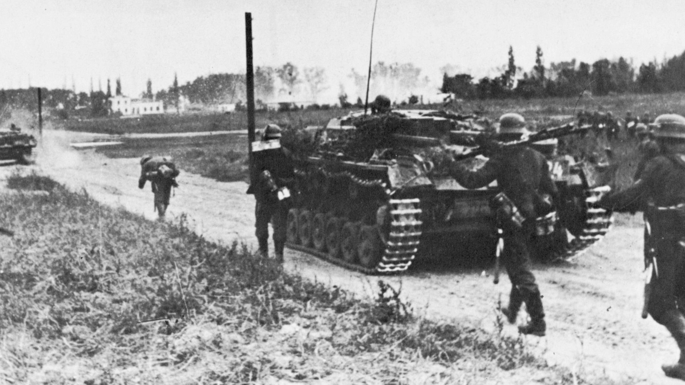 22 июня 1939 г. Вторжение в Польшу 1939 Германия. Германские войска в Польше 1939.