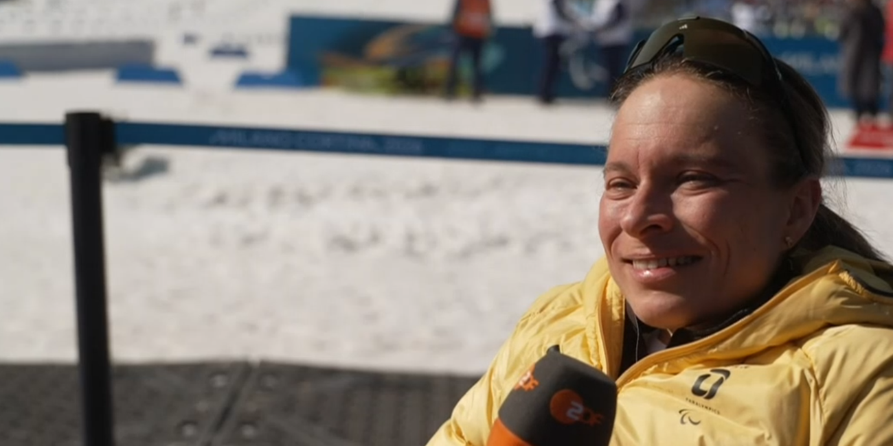 Anja Wicker im ZDF-Interview am 08.03.2026. 