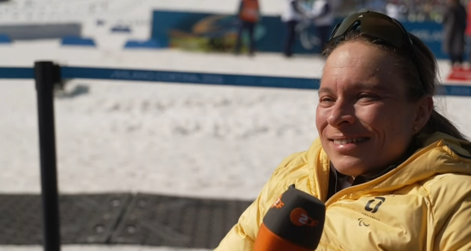 Anja Wicker im ZDF-Interview am 08.03.2026. 