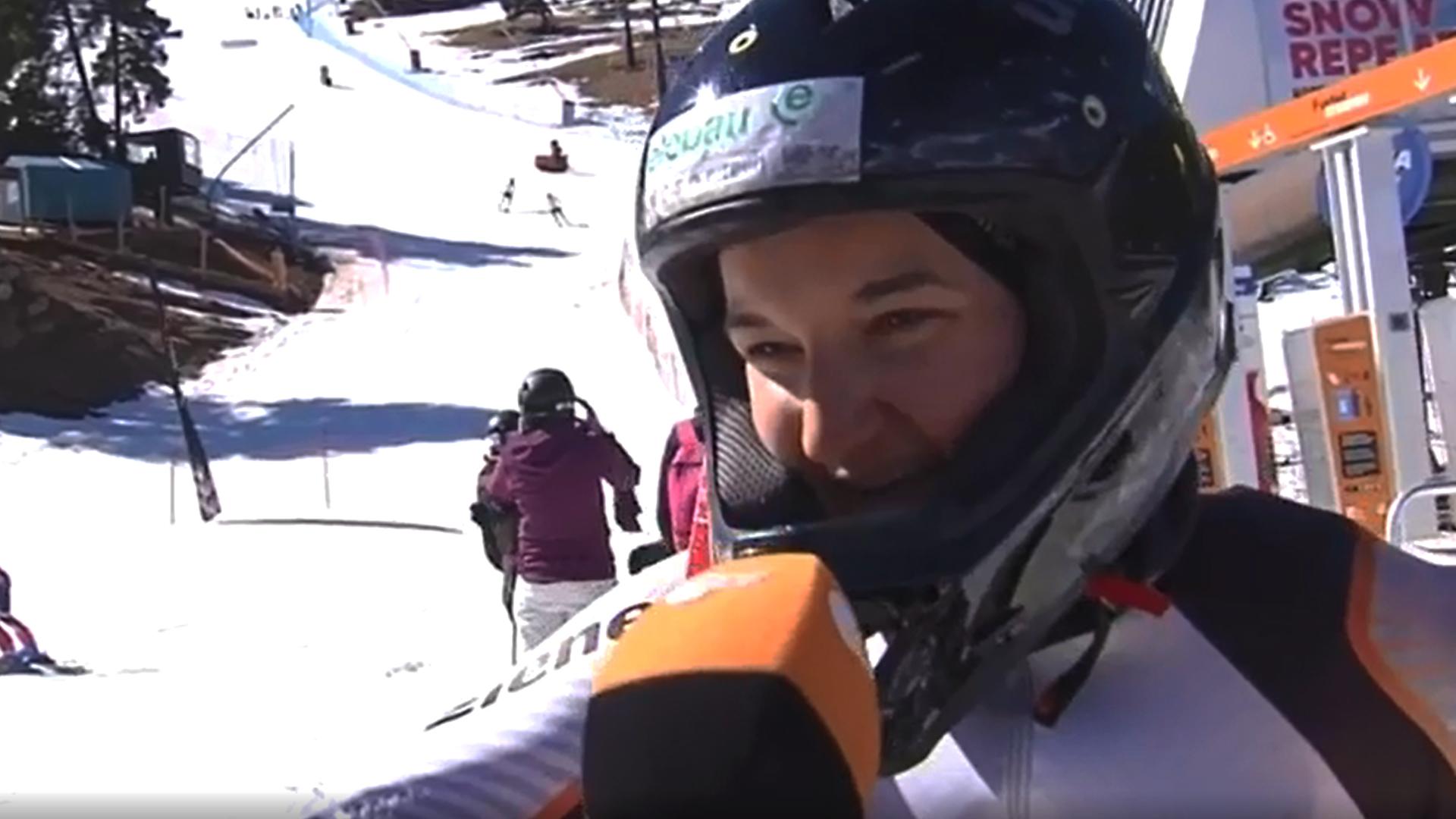 Anna-Lena Forster am 16.03.19 in La Molina