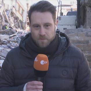 ZDF-Reporter Anselm Stern in der Türkei.