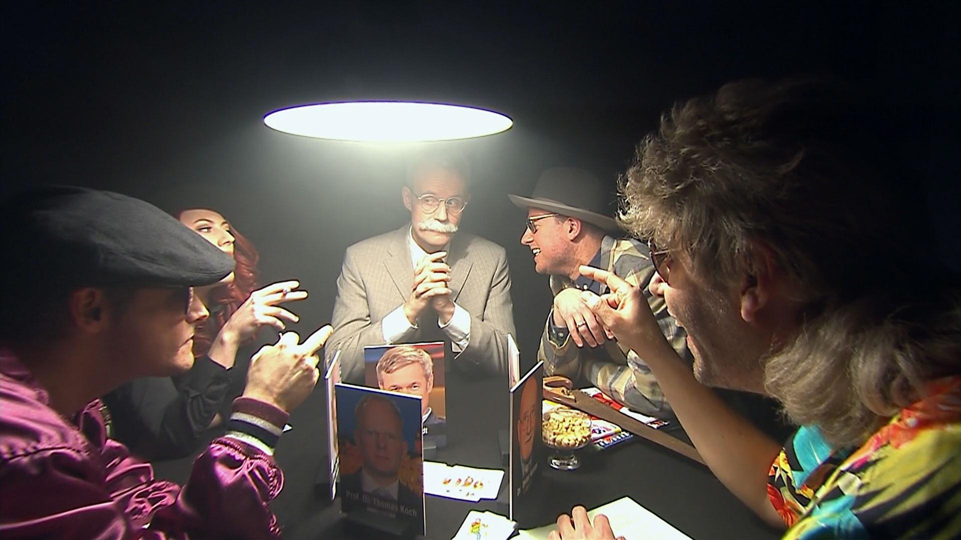 Philipp Weber, Tahnee, Max Uthoff, Martin Zingsheim und Claus von Wagner