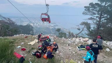 Seilbahnunglück in Antalya: Ein Toter