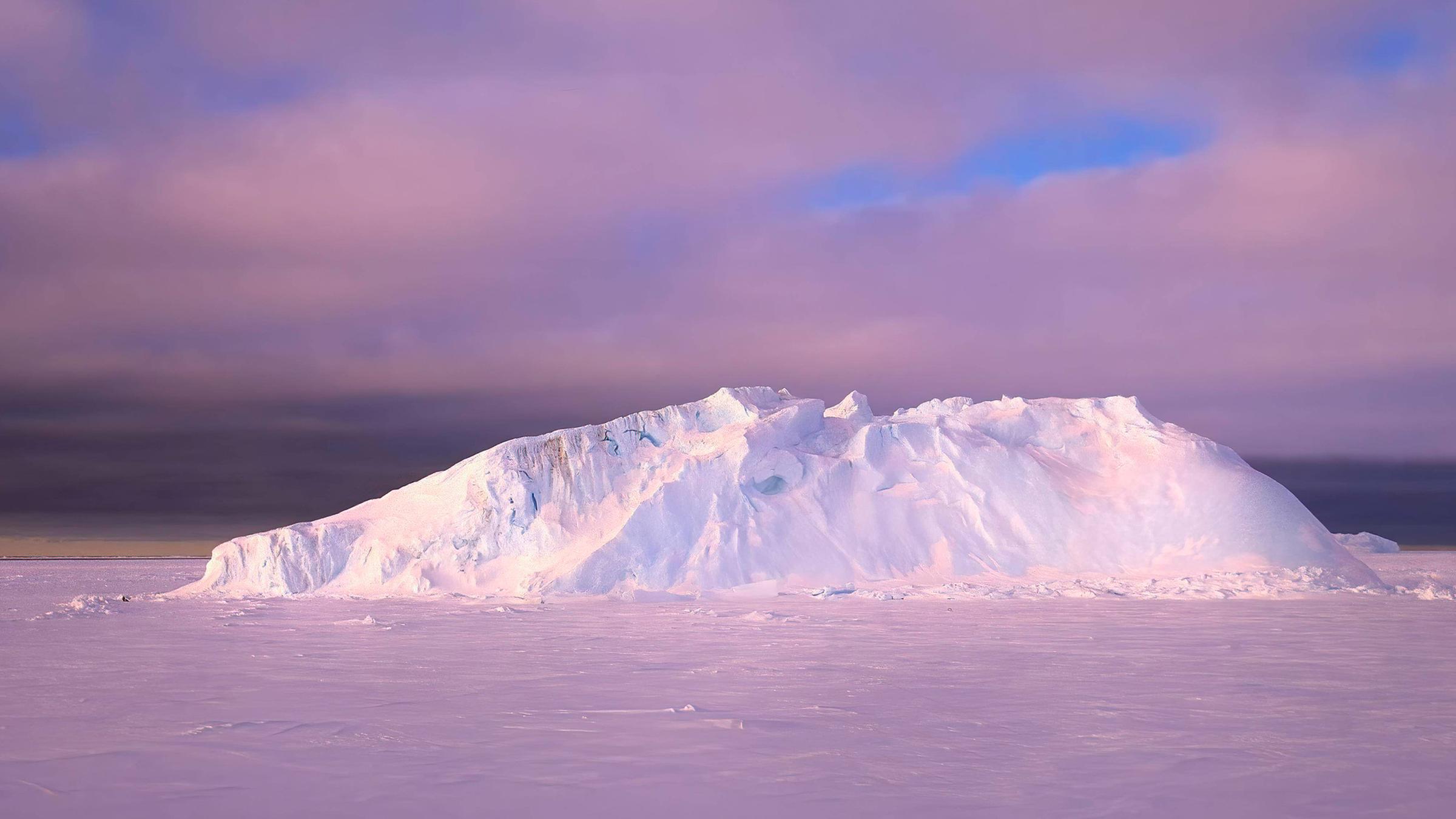 Typical: Schelfeis in der Antarktis