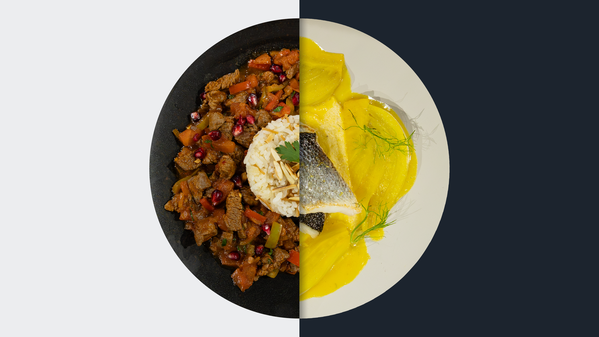 Arabischer Kebap vs. Safran-Fenchel