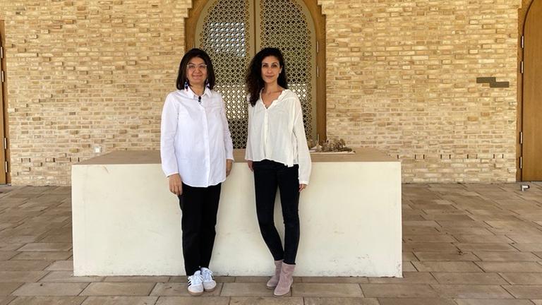 Architektin Medine Altiok (li.) und "Forum"-Moderatorin Homeira Rhein