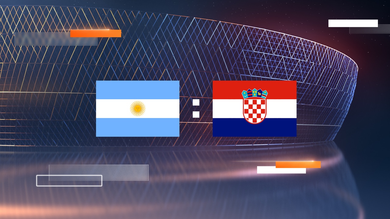 Halbfinale Argentinien Kroatien FußballWM 2022 ZDFmediathek