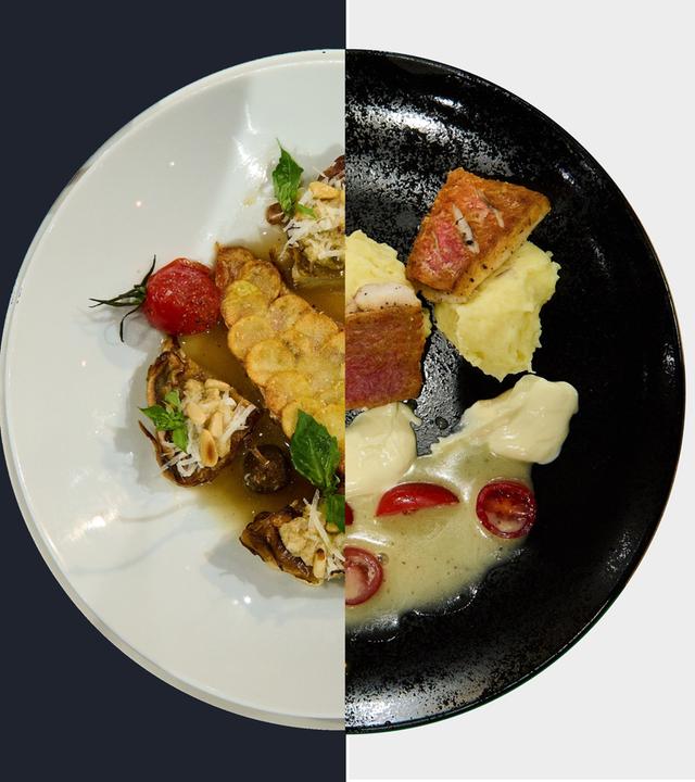 Artischocke vs. Rotbarbenfilet