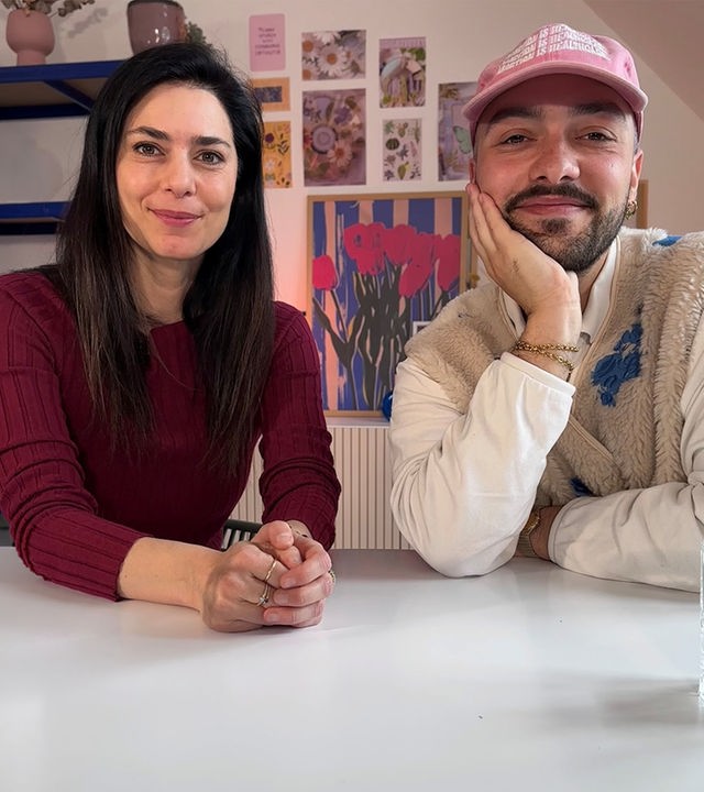 Arzt Mertcan Usluer und Moderatorin Dilek Üsük
