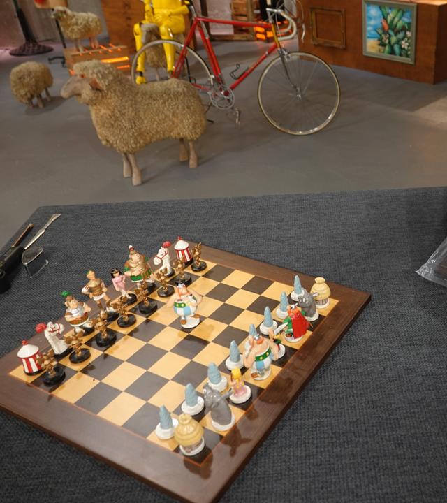 "Asterix & Obelix"-Schachspiel