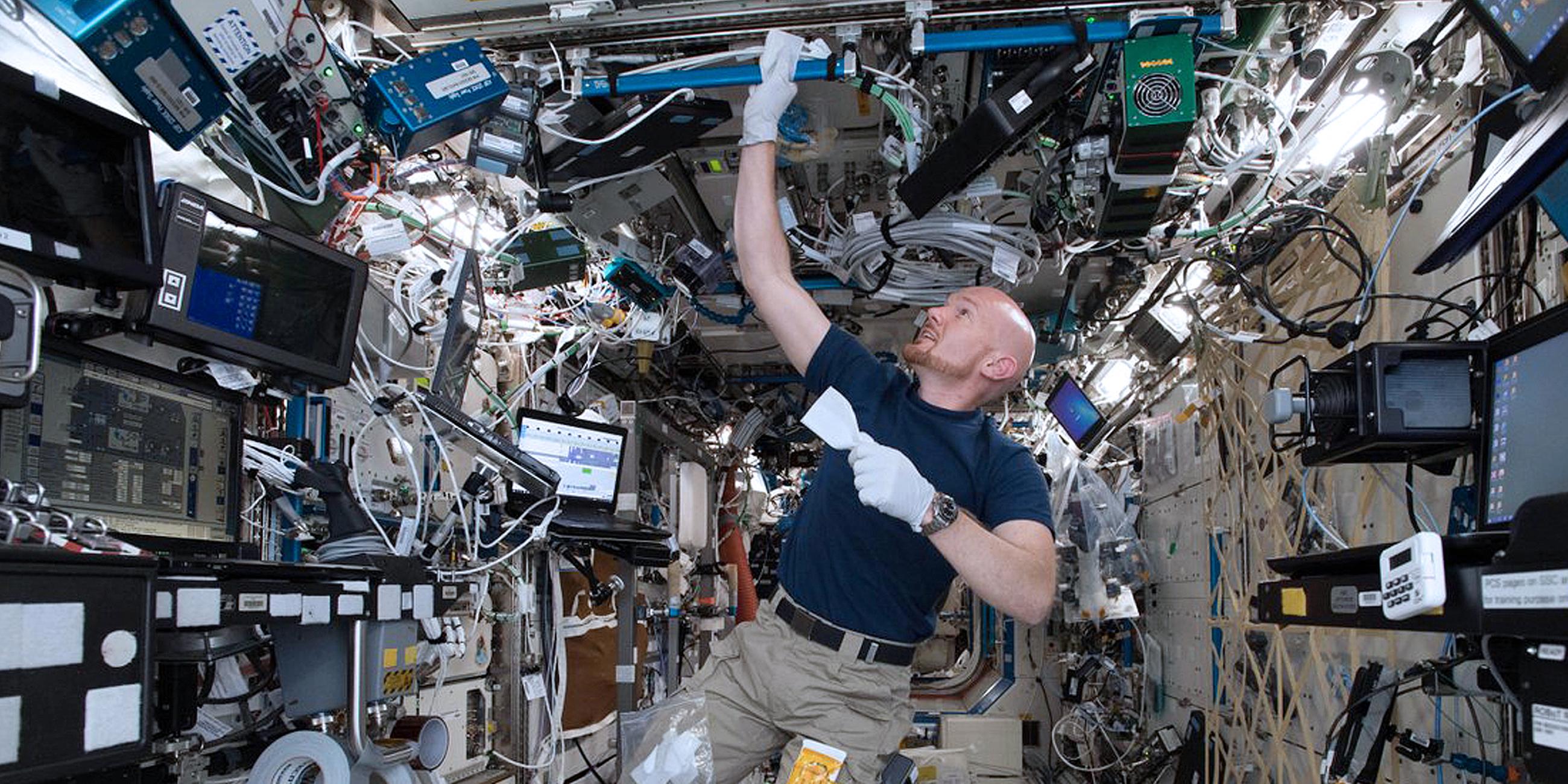 Archiv: Alexander Gerst auf der ISS