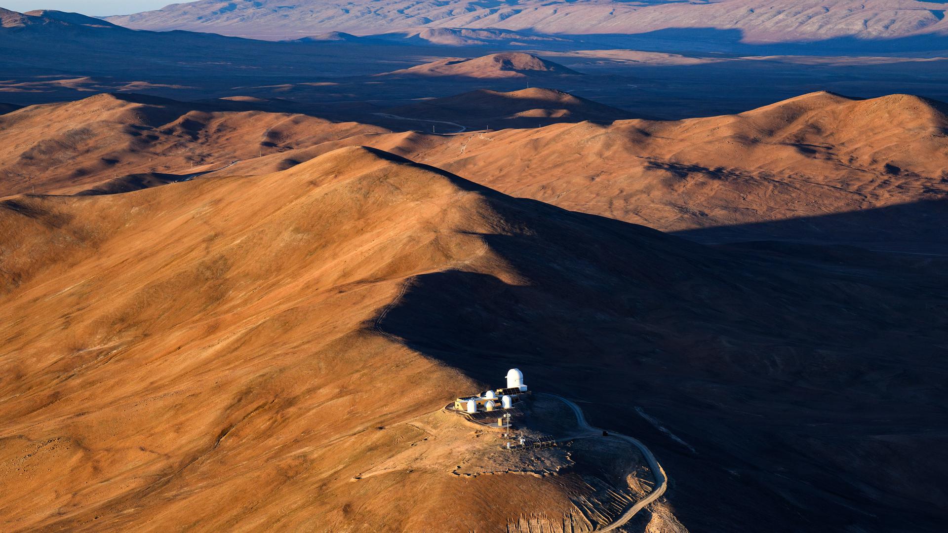 ie Sternwarte Rolf Chini Cerro Murphy der Europäischen Südsternwarte (ESO) am Cerro Armazones.