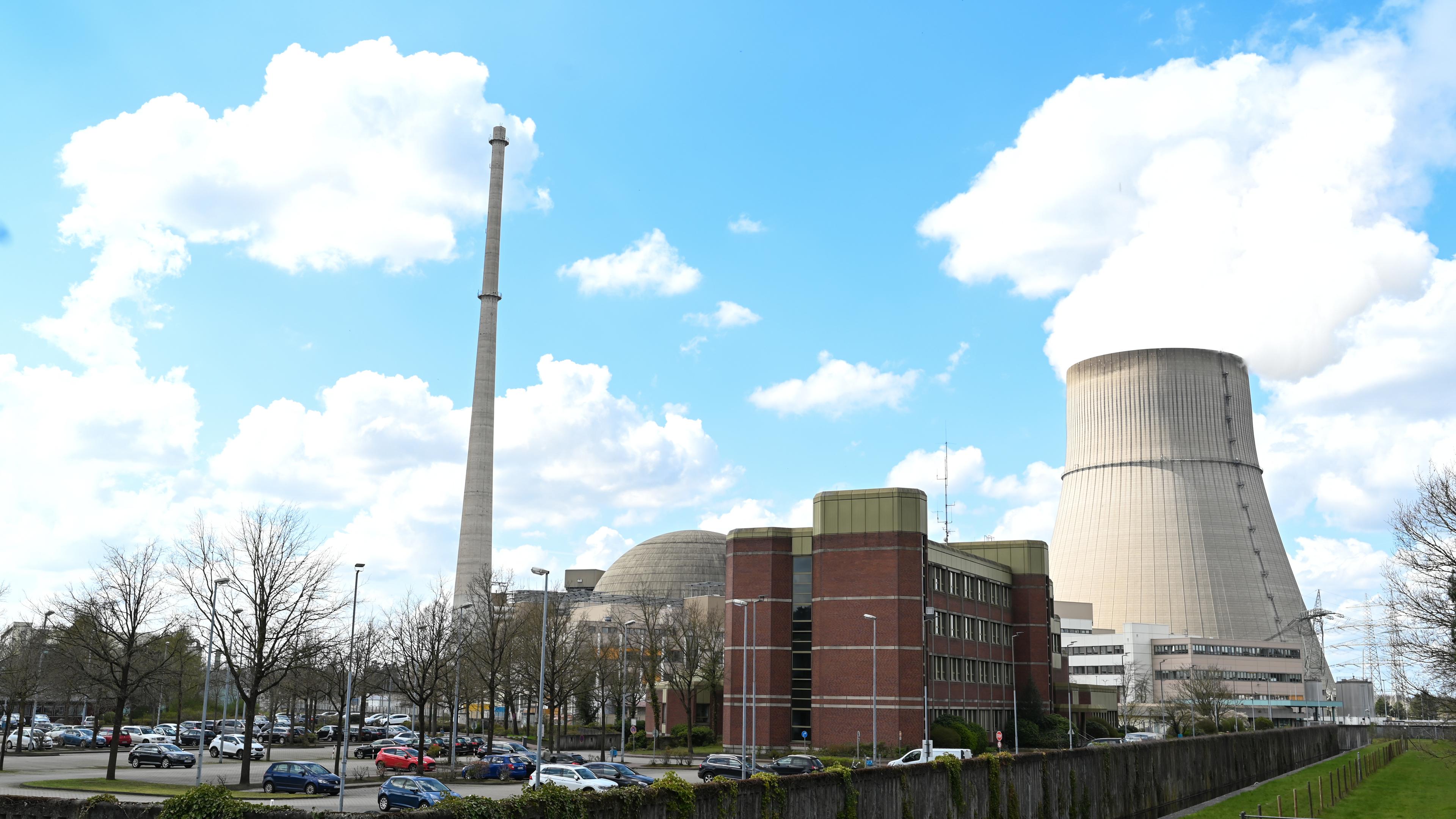 Das Kernkraftwerk Emsland.