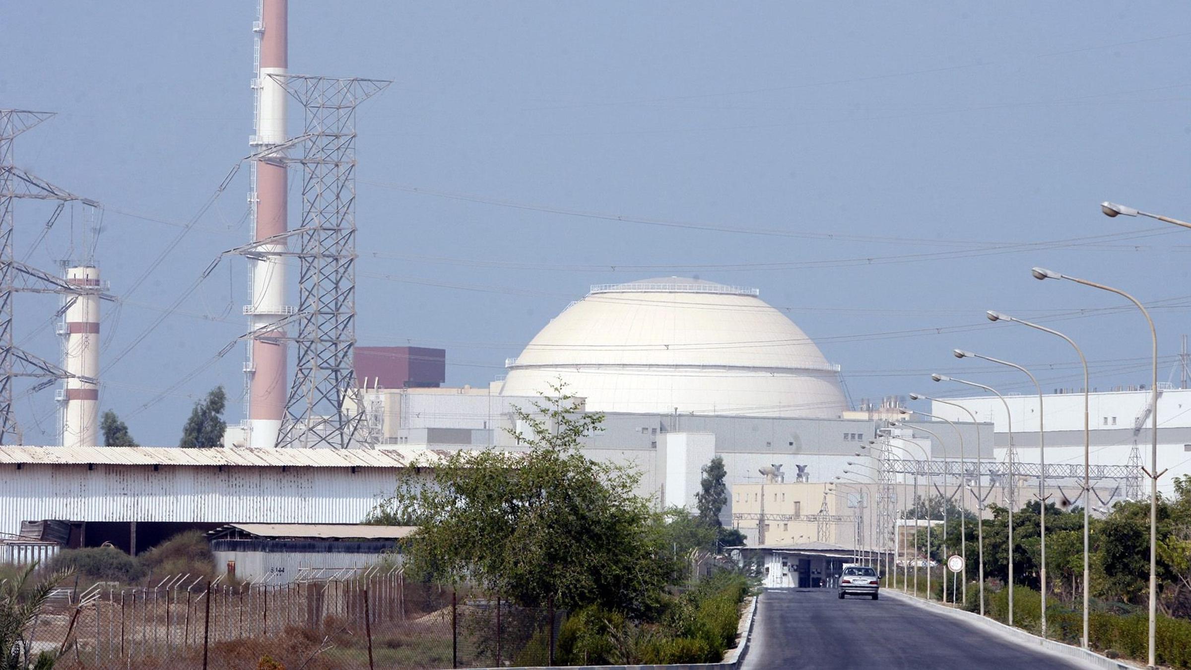 Atomkraftwerk Buschehr im Iran.