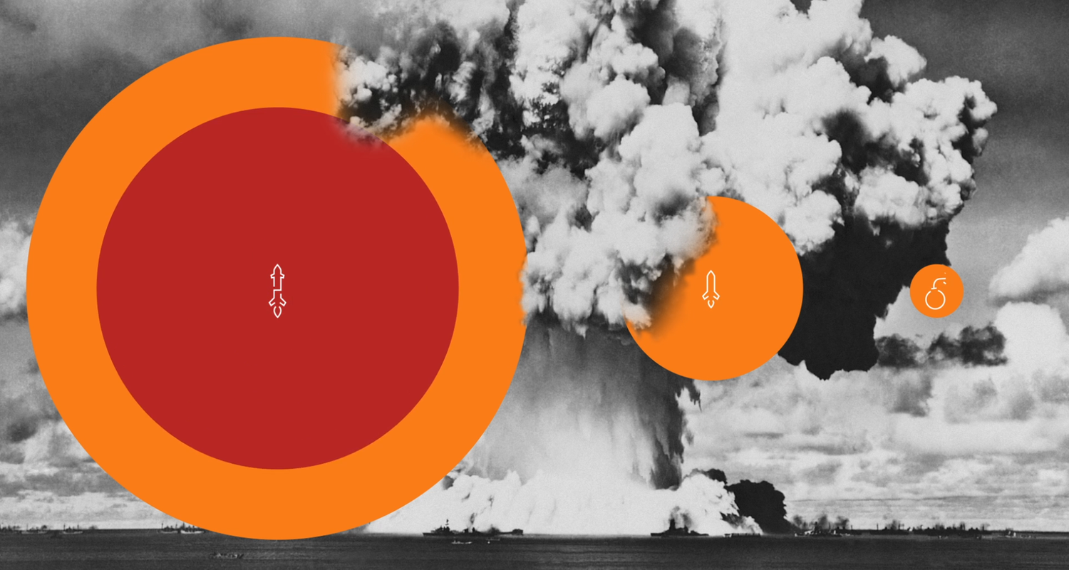 Erklärvideo über Atombomben weltweit