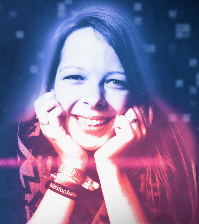 Links daneben: Lichtschematische Darstellung eines Fingerabdrucks.