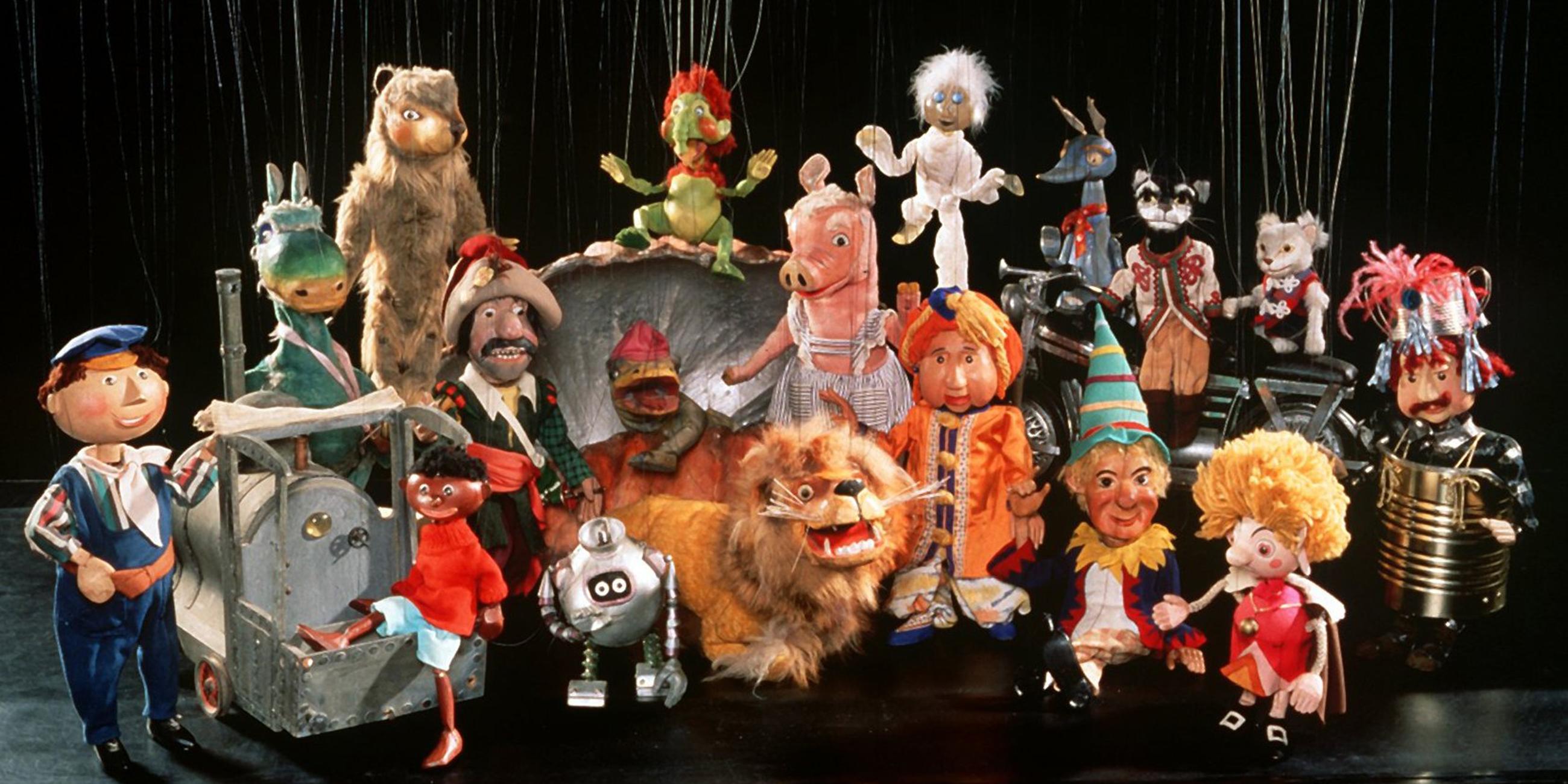 Die beliebtesten Figuren der Augsburger Puppenkiste
