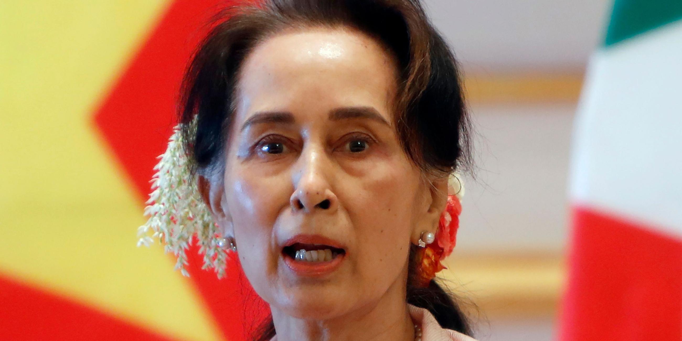 Aung San Suu Kyi, ehemalige Regierungschefin in Myanmar. Archiv